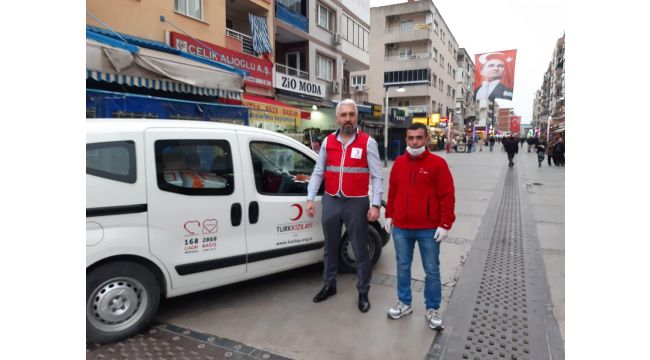 Kızılay’dan ihtiyaç sahiplerine yardım